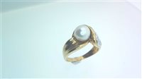 Anello Sommer Donna Perla in Oro Perla PERLA AKOYA DIA CT 0.10 G/VS - PERLA AKOYA DIA CT 0.10 G/VS